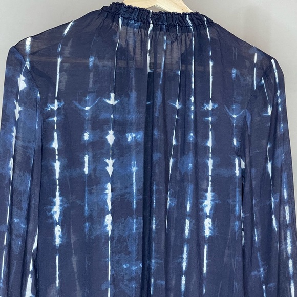 Anthropologie Cloth & Stone Tie Dye Blouse - Picture 7 of 10